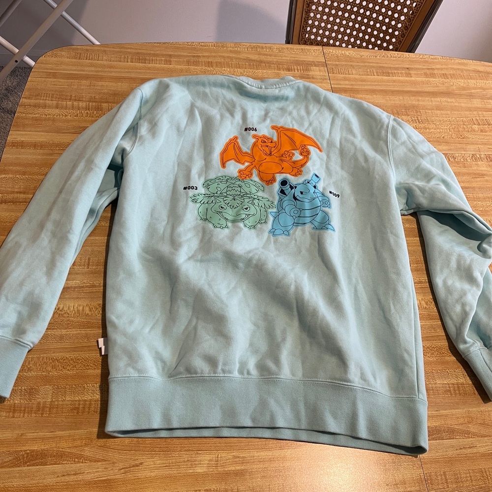 Puma Pokemon Sweatshirt size small RARE